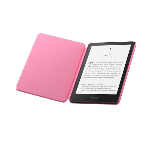 Kindle Paperwhite and Colorsoft Signature Edition Case, Lightweight Water-Safe Foldable Fabric Cover T70125