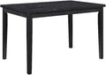 Black Wood Dining Table N514