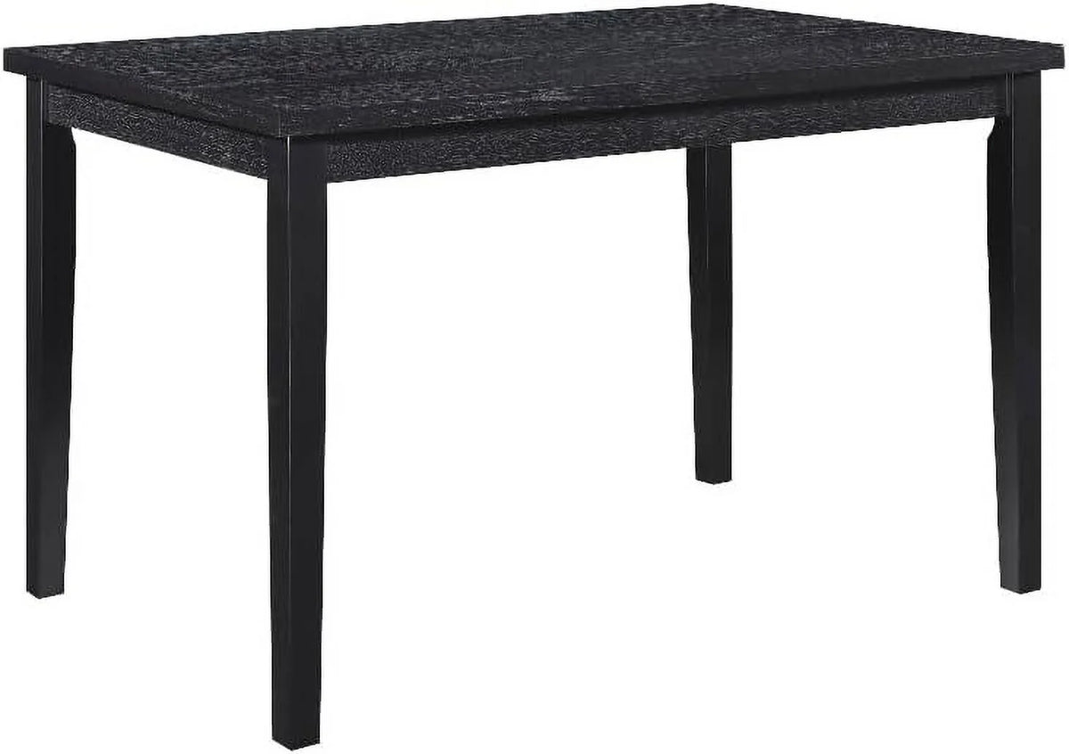 Black Wood Dining Table N514