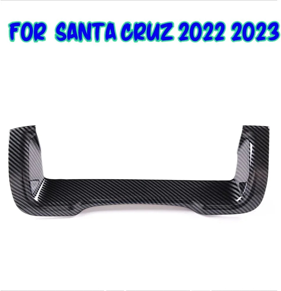 ABS Center Console Dashboard Cover Sticker Carbon Fiber Style C4968