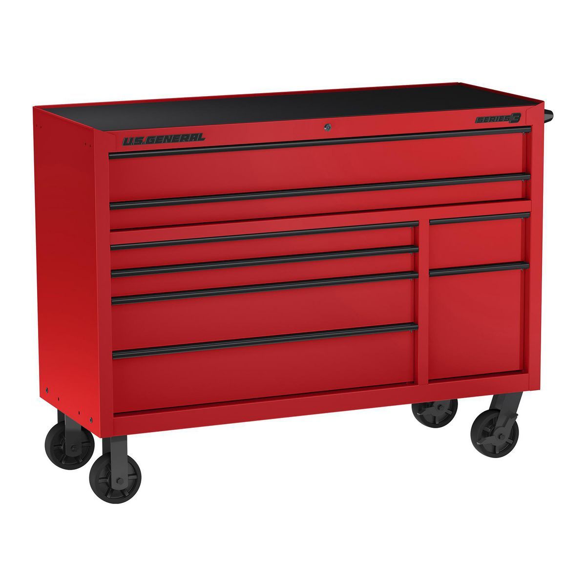 56 in. x 22 in. Red Roll Cab A91704