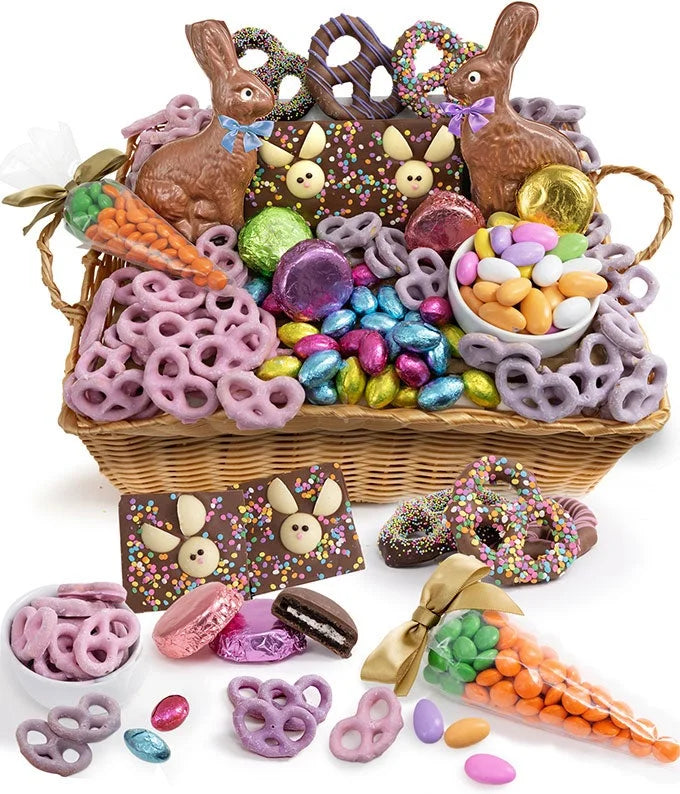 Easter Candy and Chocolate Treats Basket C648377