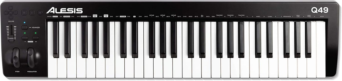 Portable 32 Key USB MIDI Keyboard Controller with Velocity Sensitive Keys O975