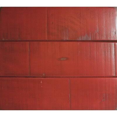 Rustic Red Solid Wood Standard Bookcase W338745