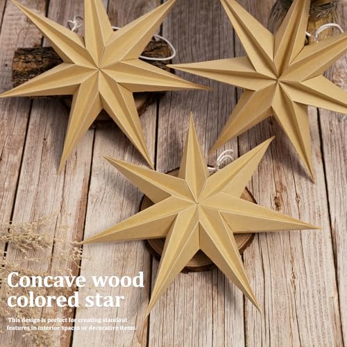 Flocked Paper Star Lantern 12 inch Foldable Q470