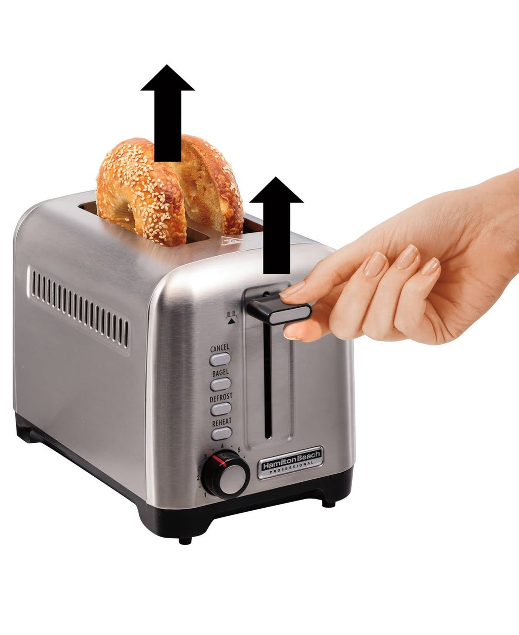 2 Slice Stainless Steel Toaster Y38971
