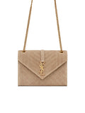 Mix Matelasse Corduroy Chain Bag T378