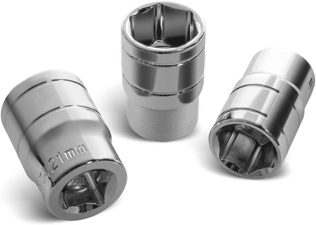 Torque Wrench Multiplier Lug Nut Wrench Remover Set (1/2" DR) with Carrying Case Pack of 2 Y78876