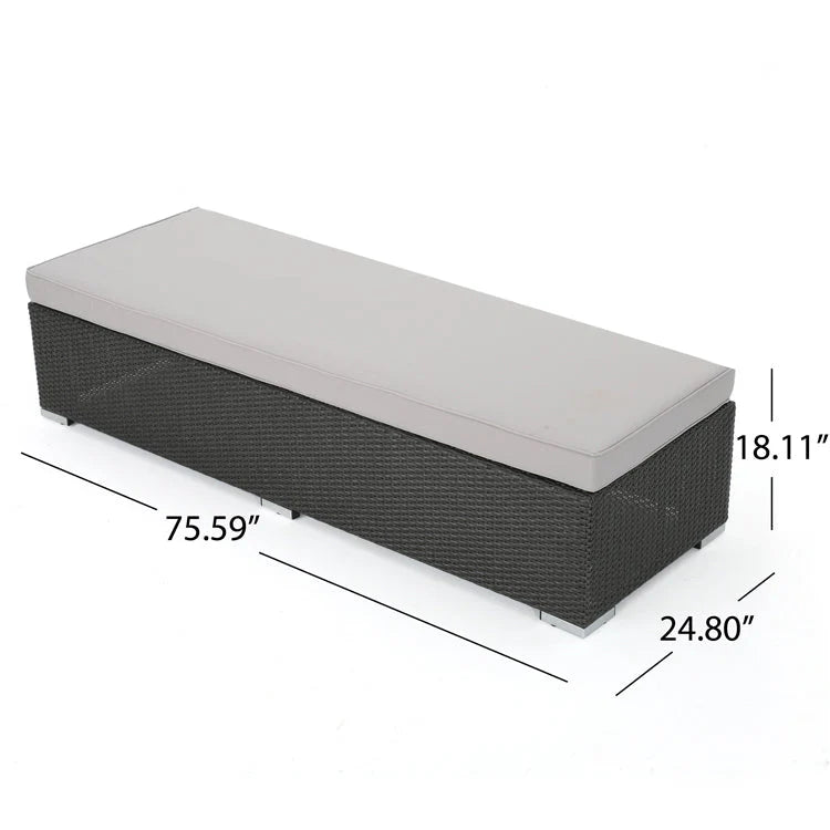 Water Resistant Wicker Sofa Q928