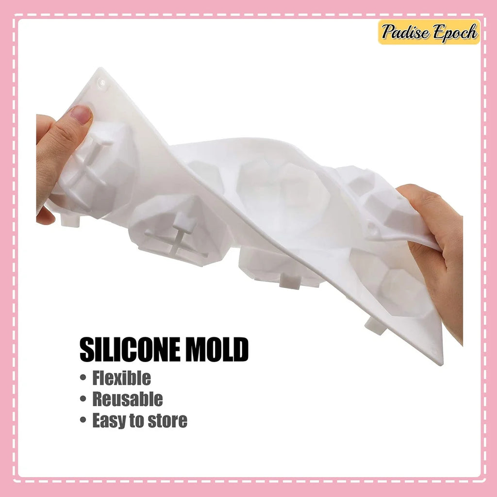 2 Pieces Non-stick Silicone Mould P299