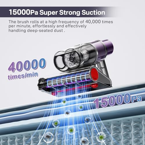 15KPa Handheld Mattress Vacuum Cleaner with UV G681879