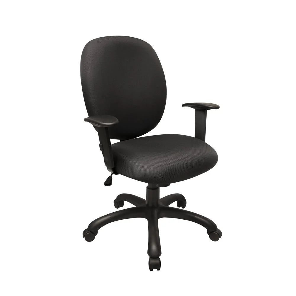 Rolling Task Chair with Adjustable Height and Seat Tilt F535
