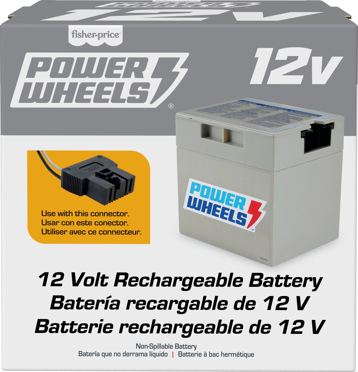 12-Volts Rechargeable Replacement Battery W878