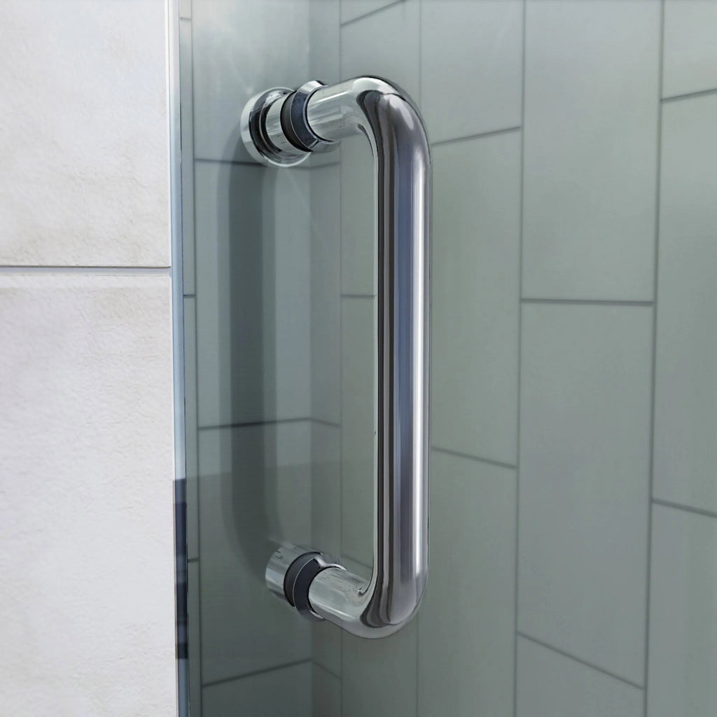 Semi-Frameless Pivot Shower Door in Chrome K20528