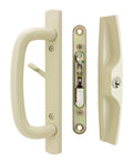 Sliding Glass Door Handle Set with Mortise Lock, Tan, Keyed W686