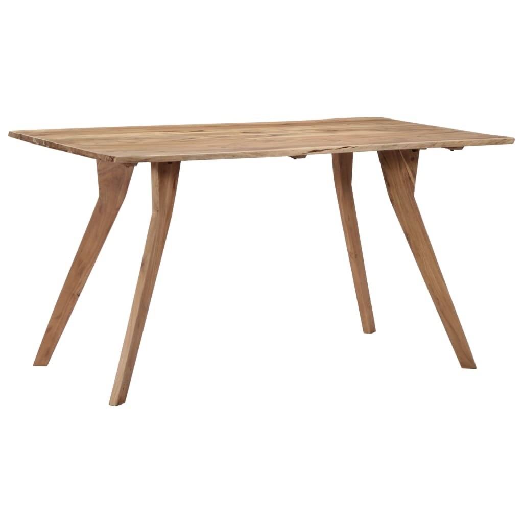 Solid Acacia Wood Dining Table B15395
