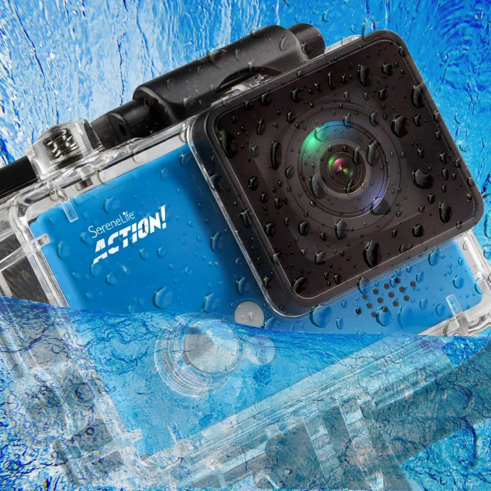 4K Ultra HD Wi-Fi Action Camera (Blue) J870847