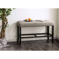 Light Gray Counter Height Bench V71779