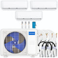 27,000 BTU 3 Zone Ductless Air Conditioner and Heat Pump J778