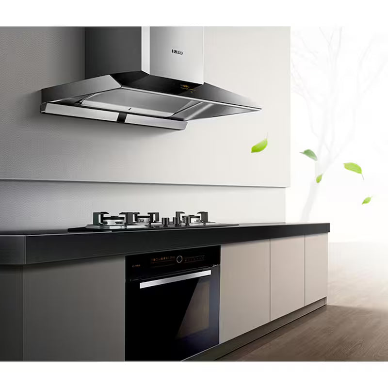 36 in. 1100 CFM Wall Mount Range Hood with Touchscreen W268279
