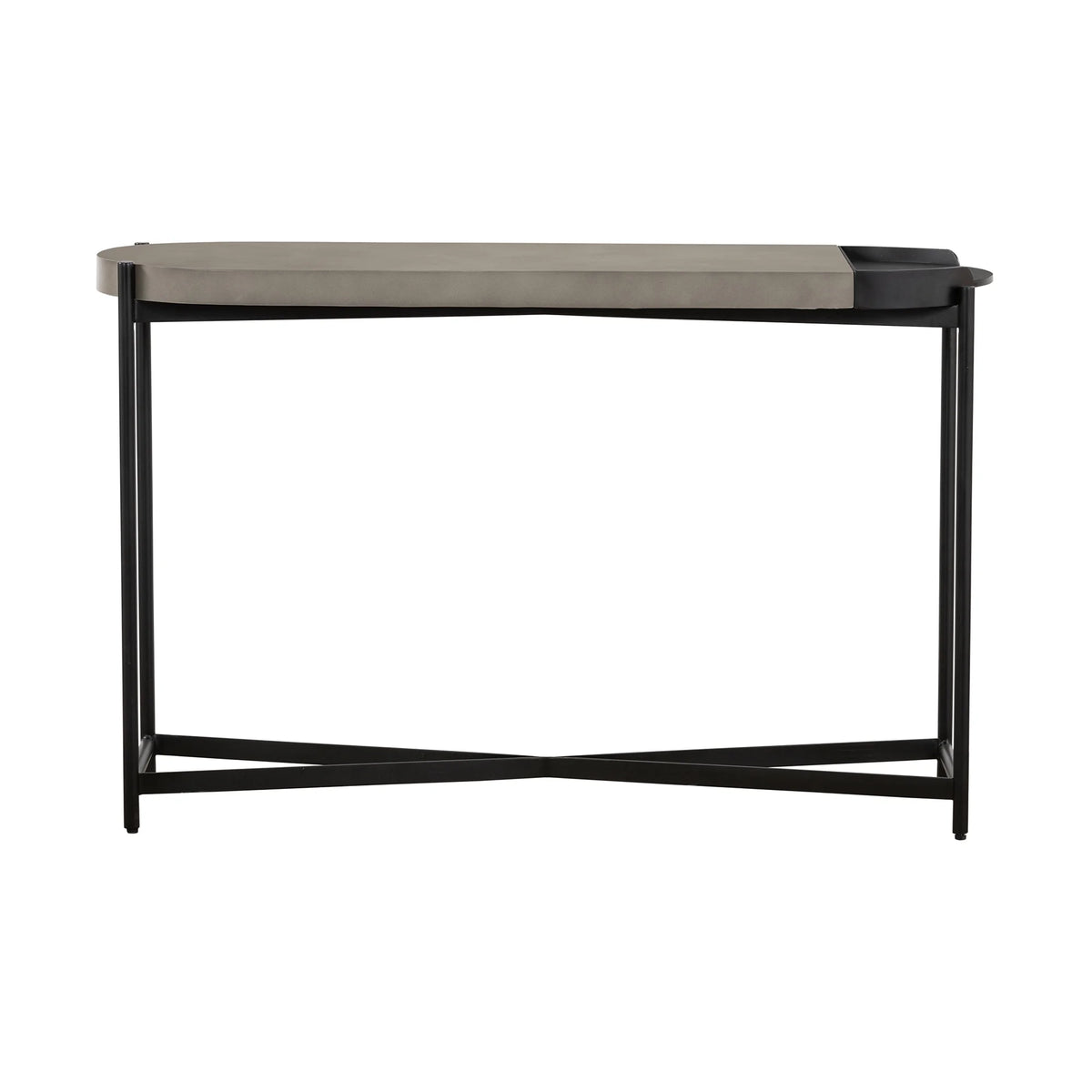 47" Stone Concrete Console Table R1826