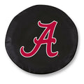 Black Vinyl Fitted Car Tire Cover J13677