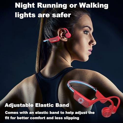 Bone Conduction Open-Ear Bluetooth Headphones with 32GB MP3 IP68 Waterproof U40131