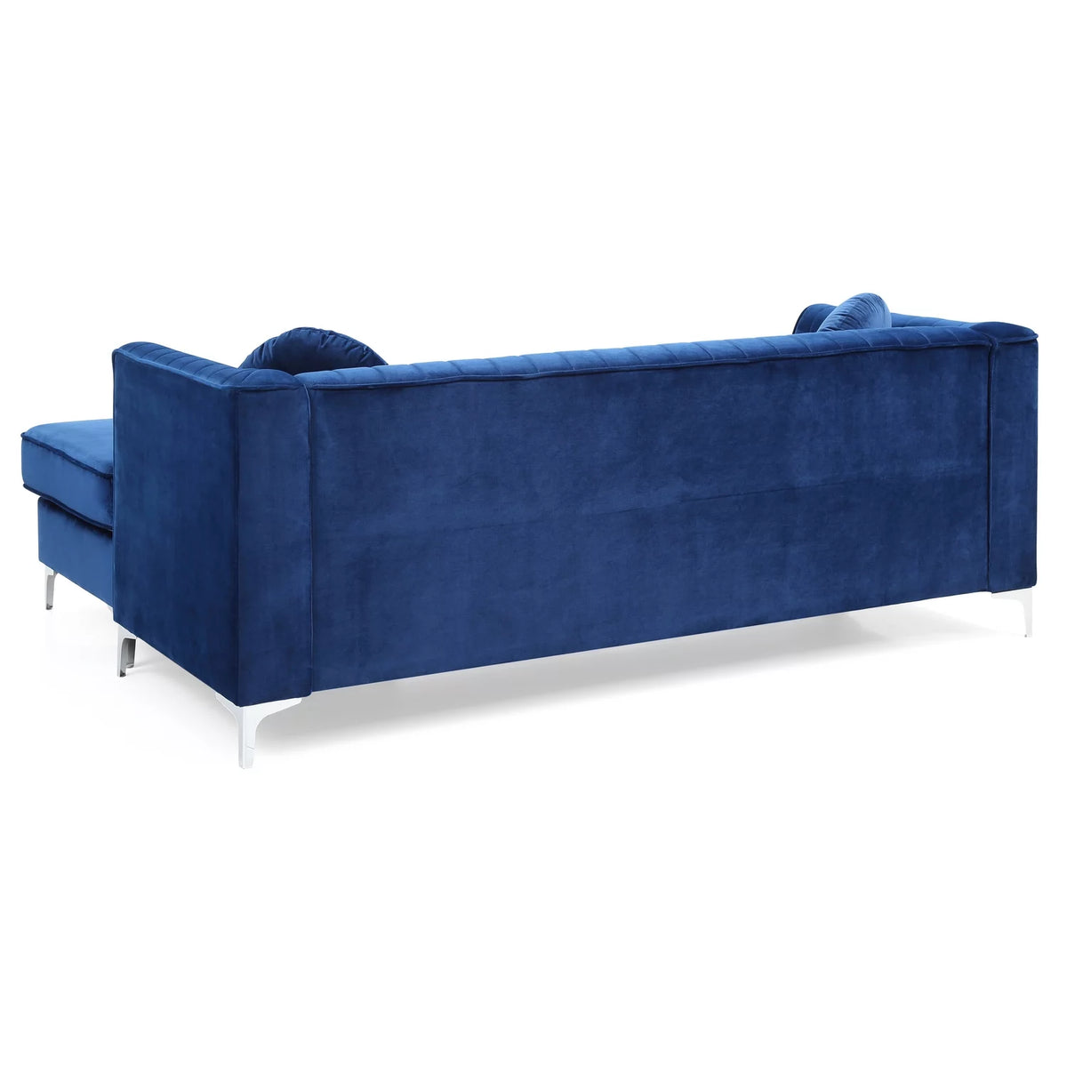 Navy Blue Sofa Chaise I45624