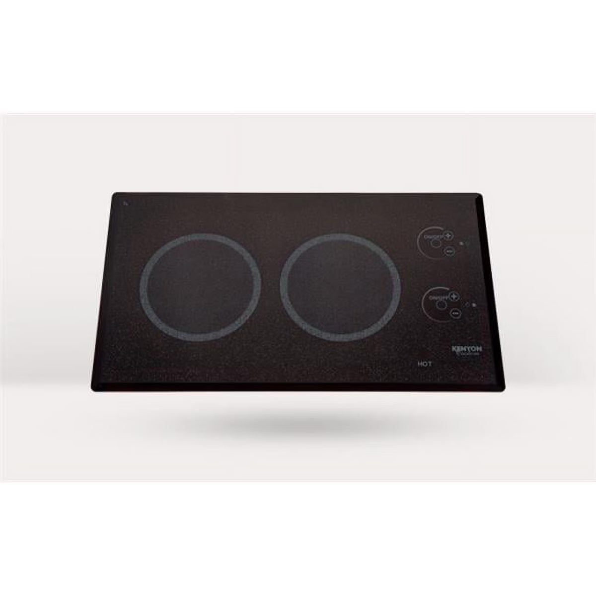 2-Burner 208V Black Touch Control Cooktop U696