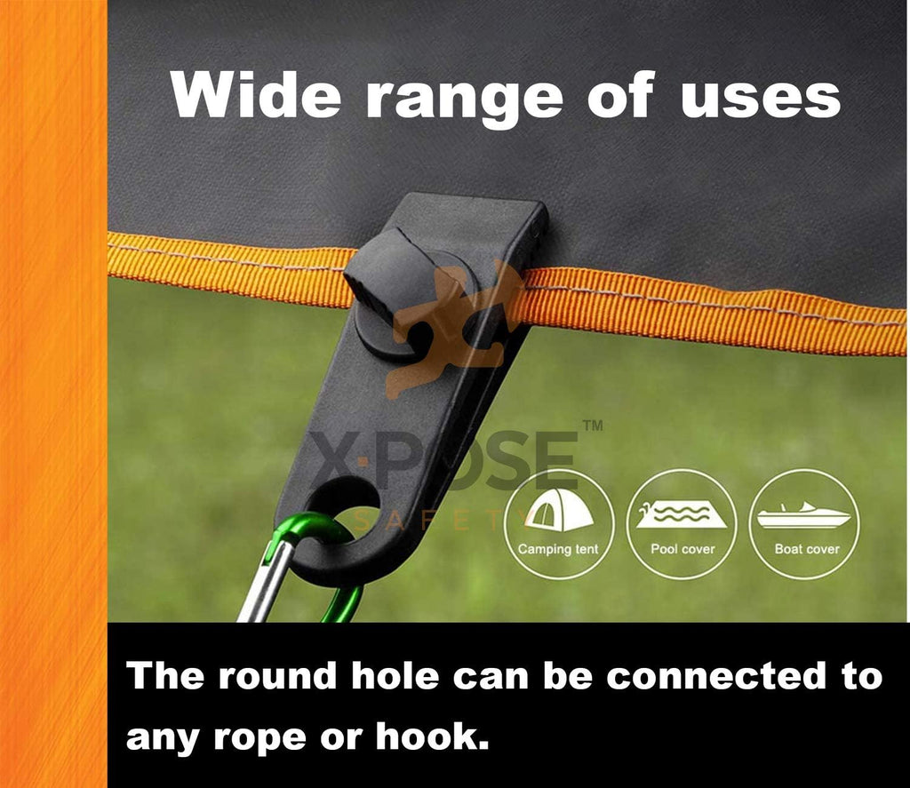 10 Pack Heavy Duty Reusable Tarp Clips M2402