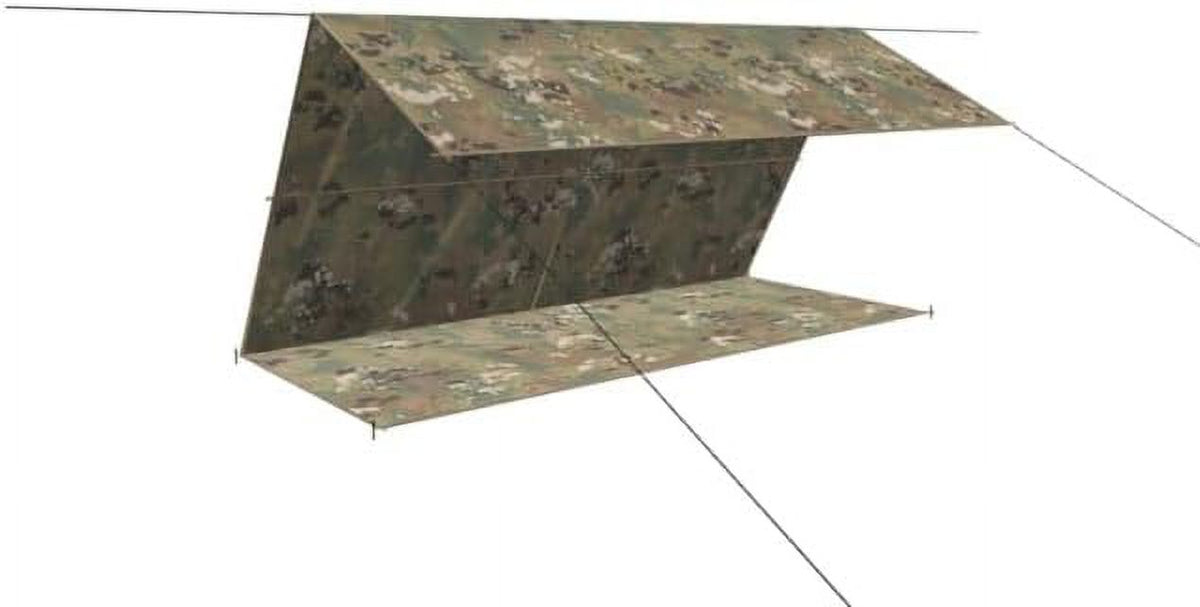 120In X 120In Camouflage Field Tarp Tents Y26684