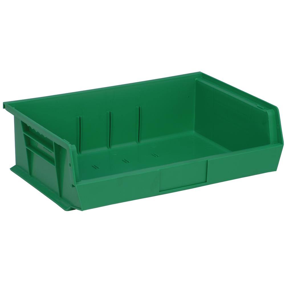 7.2 gal. Green Storage Bin (6-Pack) U9157