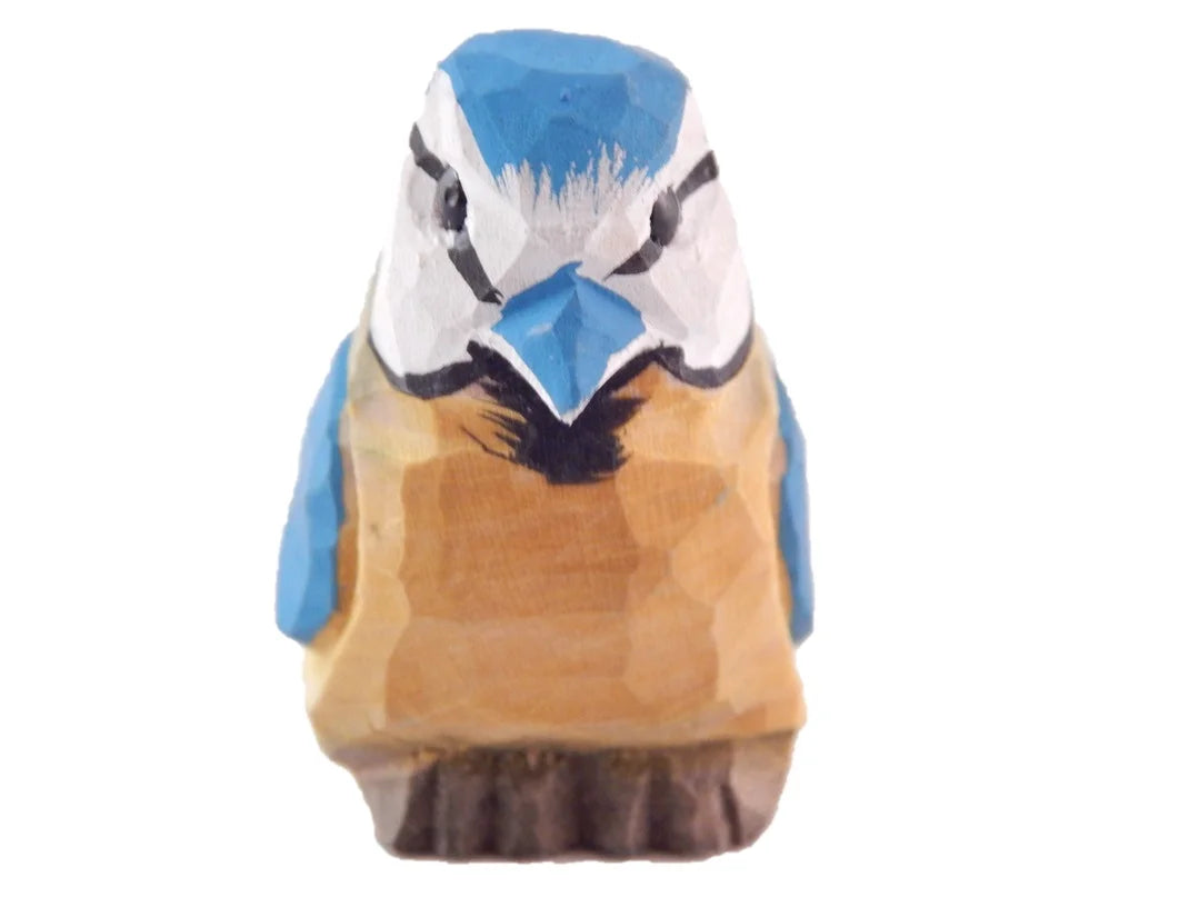 Blue Jay Wooden Carved Figure Z215314