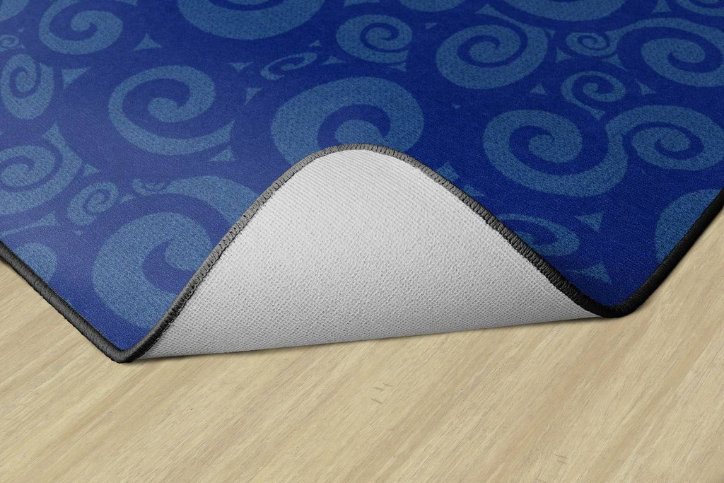 Blue 10'6 x 13'2 Carpet L2354