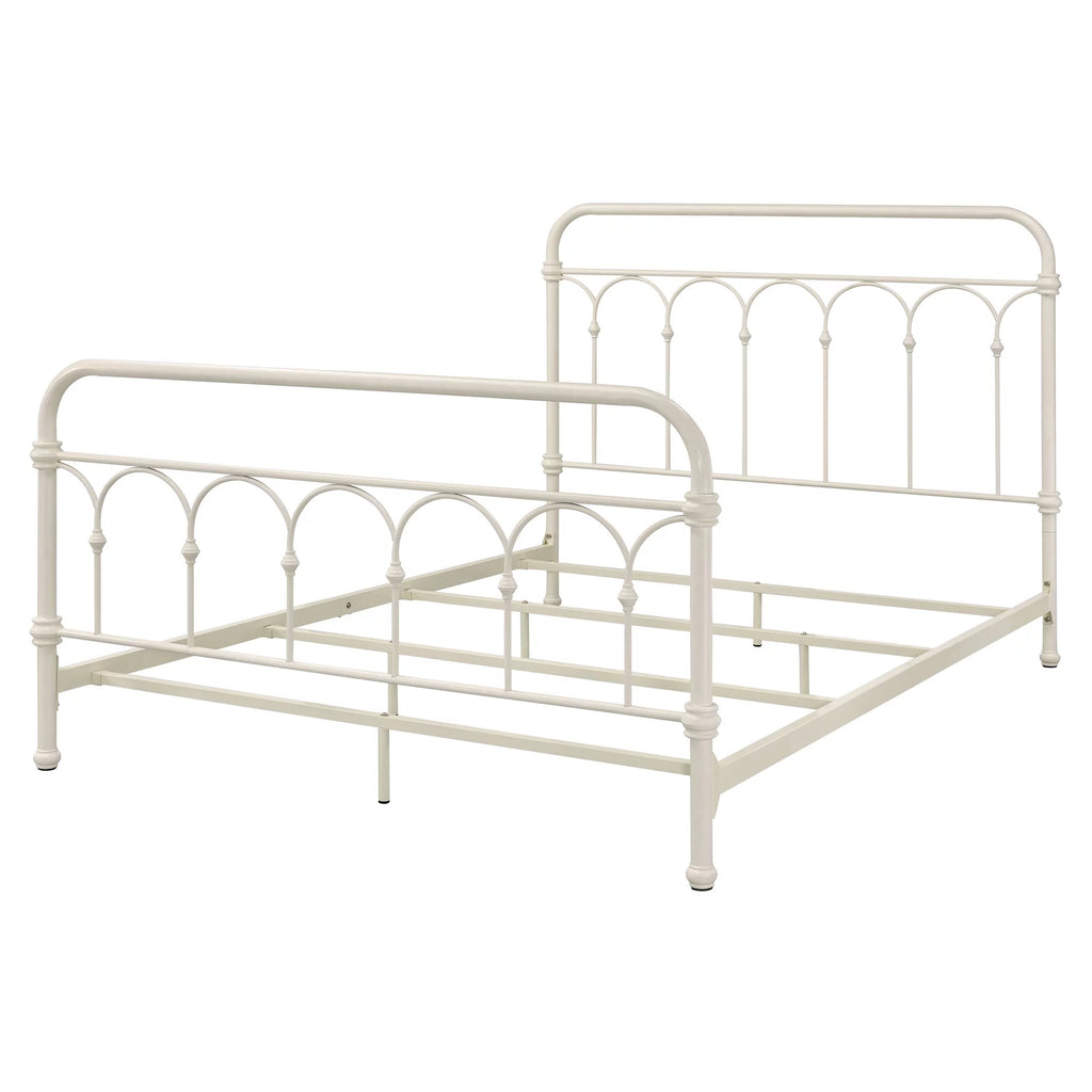 White Queen Bed S668