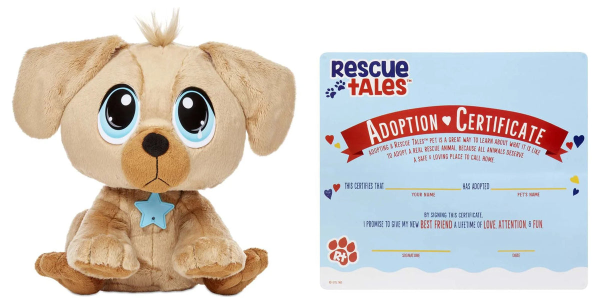 Golden Retriever Interactive Plush Pet Toy U62162