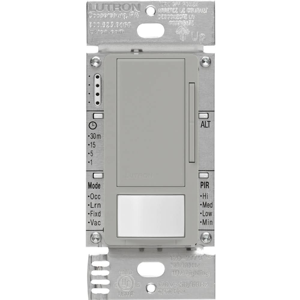 0-10V Dimmer Vacancy Sensor Gray V48354