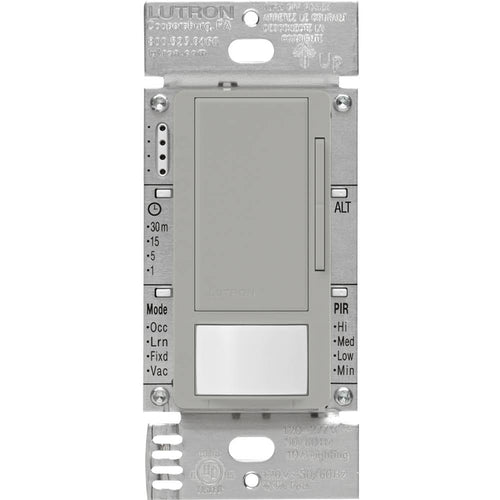 0-10V Dimmer Vacancy Sensor Gray V48354
