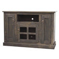 47 in. Rustic TV Stand with 2 Wood Shelves E339602