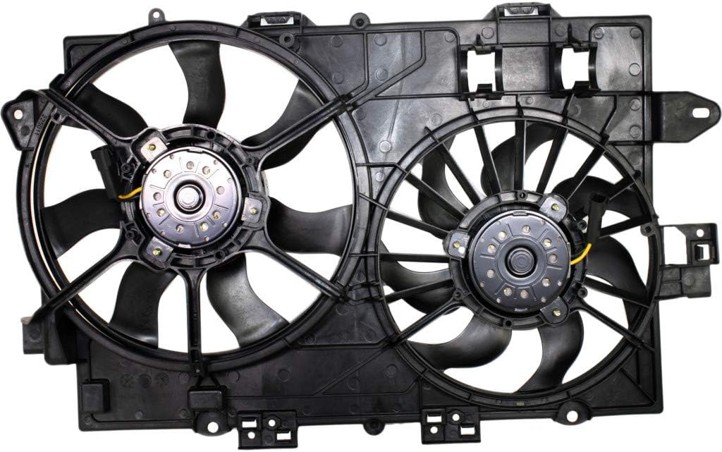 Radiator Fan for Chevy Equinox 2006 2007 2008 Dual Fan 3.4L Engine S3448