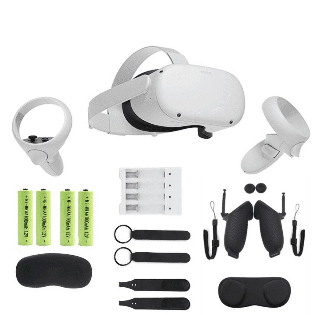 256GB Virtual Reality Gaming Headset with Touch Controllers D201