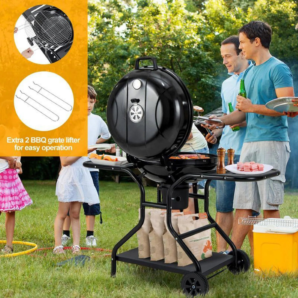 Outdoor BBQ Charcoal Grill I6510