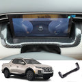 ABS Center Console Dashboard Cover Sticker Carbon Fiber Style C4968
